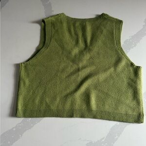 Garage XL Matcha Green Sweater Vest